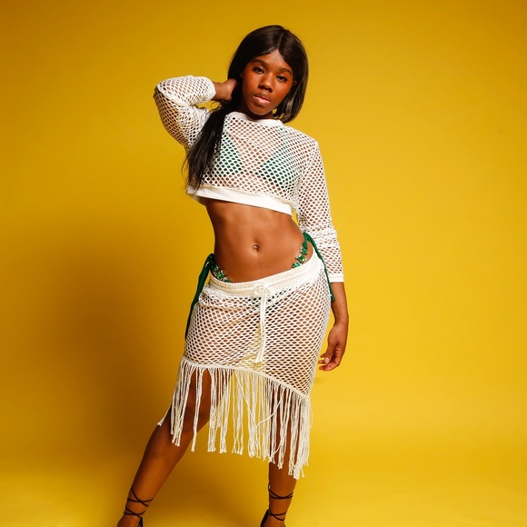 Women’s Beach Cover Up Skirt - Picture 10 of 13